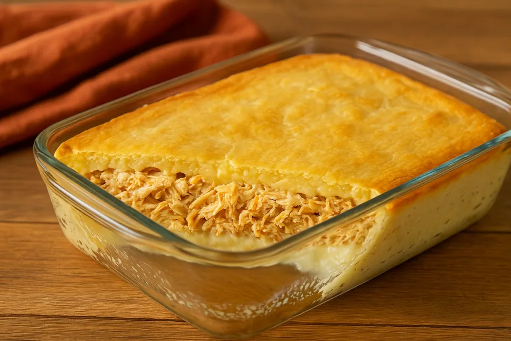 Torta de Frango Cremosa